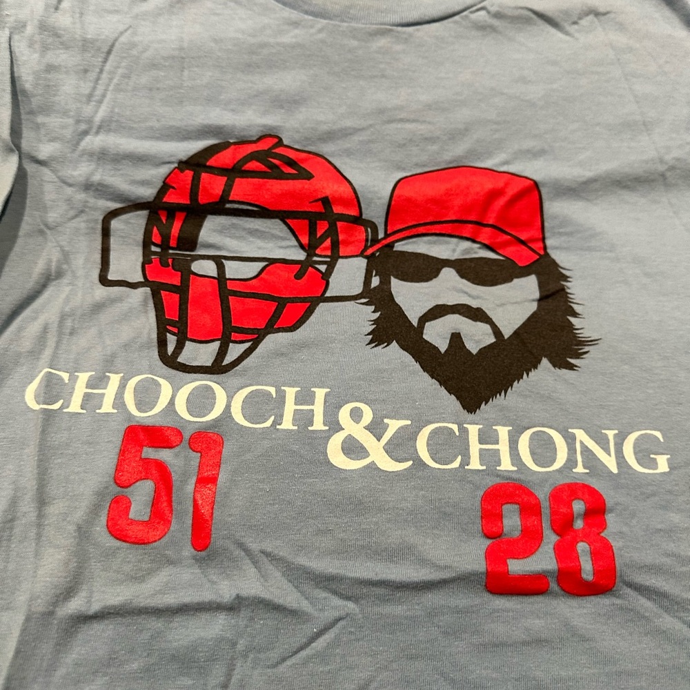 PHILADELPHIA PHILLES - CHOOCH AND CHONG - CARLOS RUIZ - JAYSON WERTH - MLB